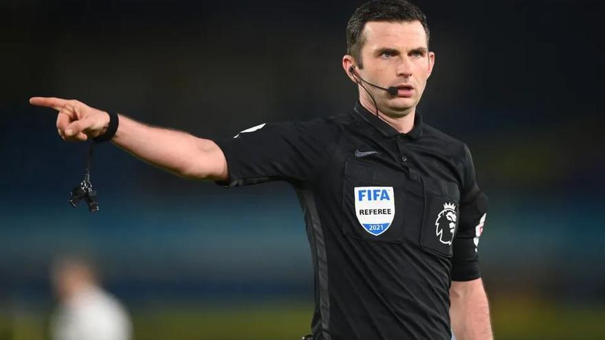 Michael Oliver arbitrará el estreno realista en la Champions