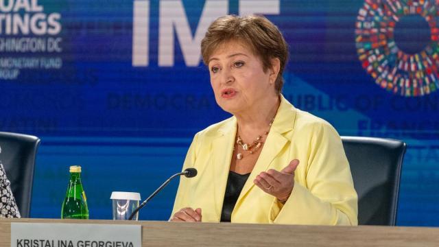 La directora del FMI, Kristalina Georgieva. / EP La directora del FMI, Kristalina Georgieva.