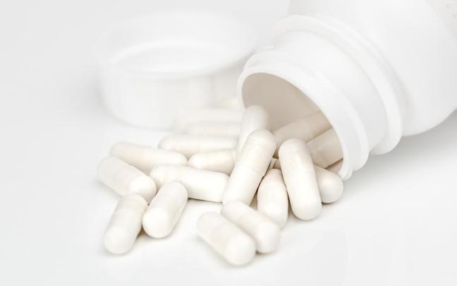 Un bote de pastillas