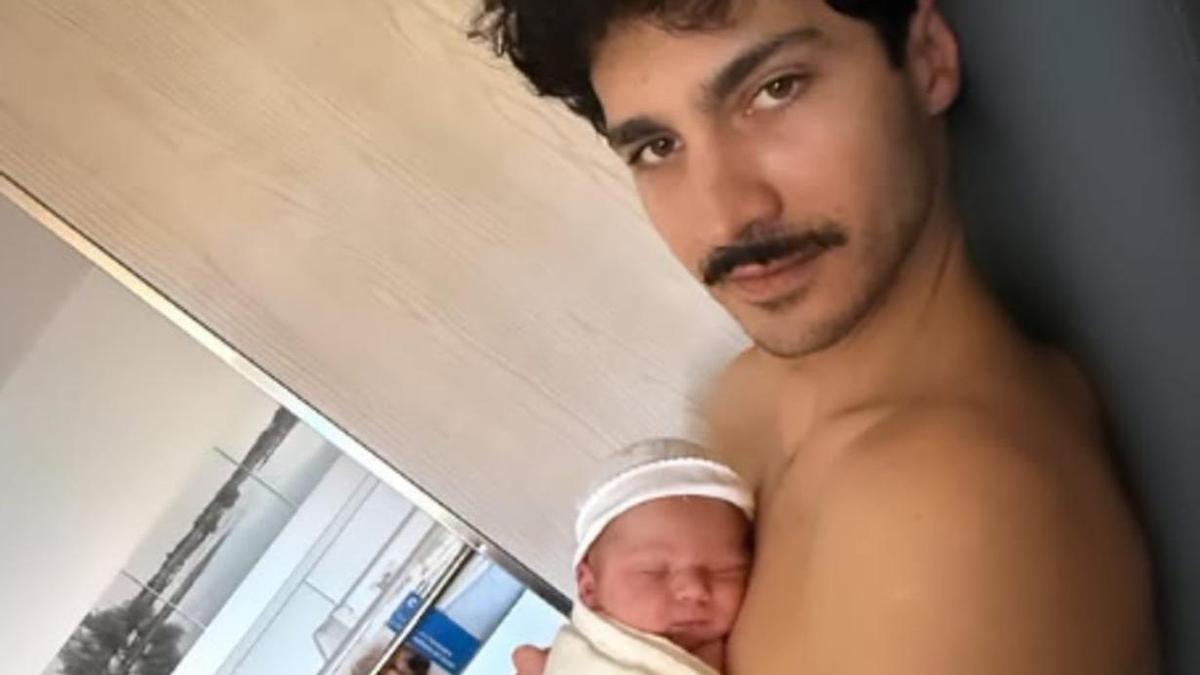 Úrsula Corberó muestra a su marido y a su hijo Dante