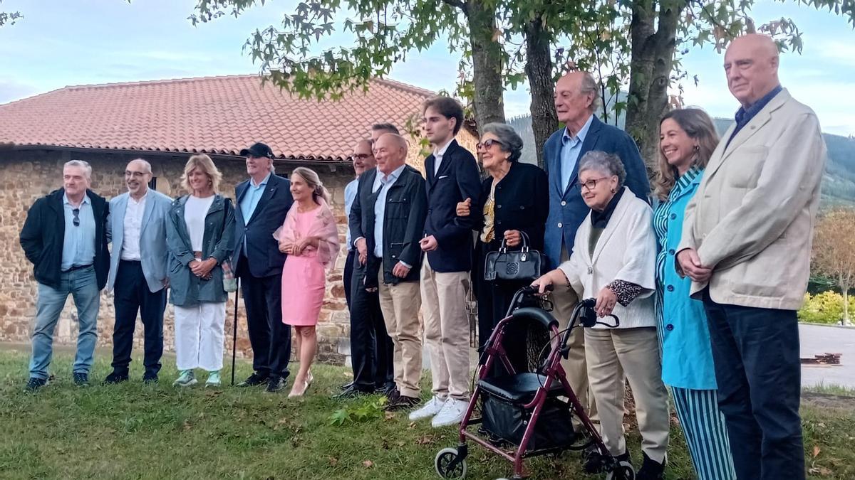 Participantes en la presentación de la Fundación Ricardo Ibarretxe