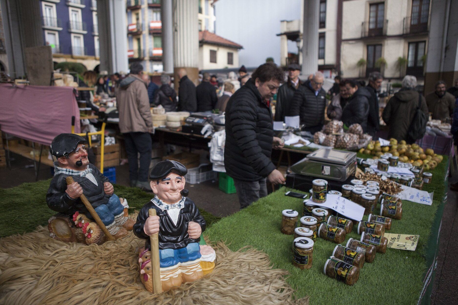 Feria extraordinaria de Navidad en Ordizia.