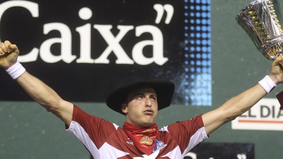 Juan Martínez de Irujo el pelotari que obtuvo todos los títulos.