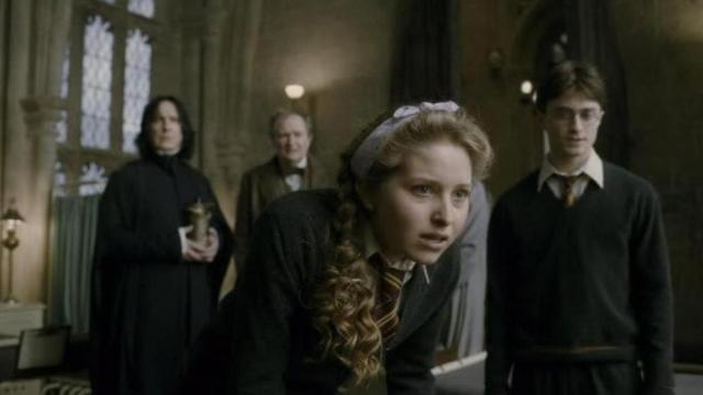 Jessie Cave en 'Harry Potter y el misterio del príncipe'. / Warner Bros Jessie Cave en 'Harry Potter y el misterio del príncipe'.