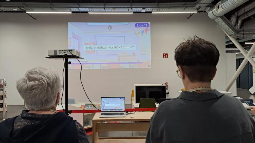 Kahoot lehiaketa bat.