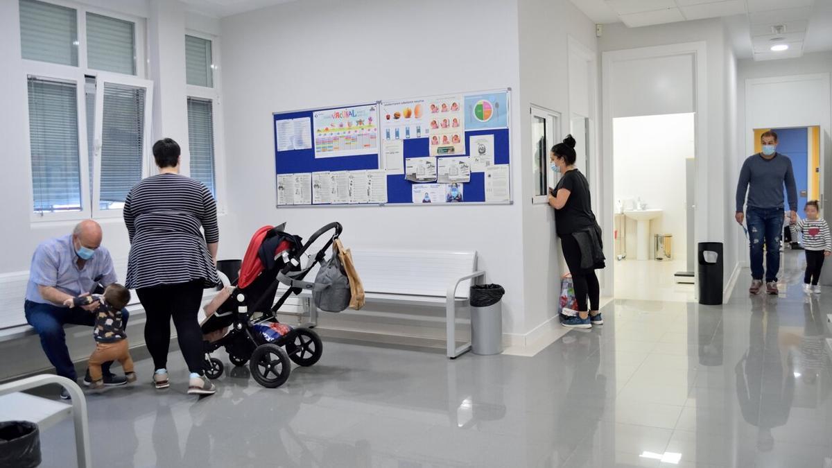 Área de pediatría de un ambulatorio de Osakidetza.