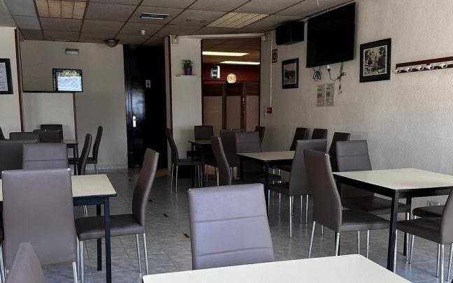 Interior del Club de personas mayores San Rokezar en Laudio