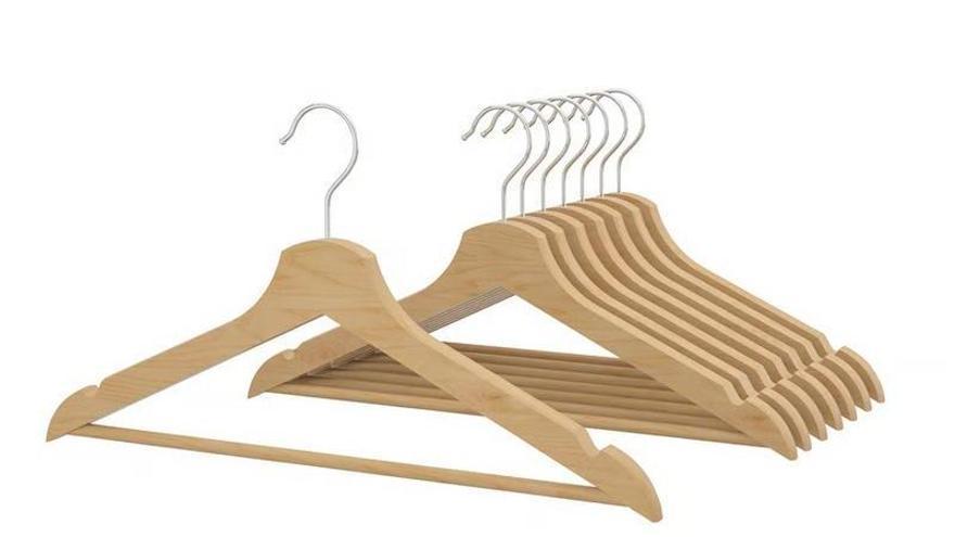 Las perchas naturales Bumerang de Ikea