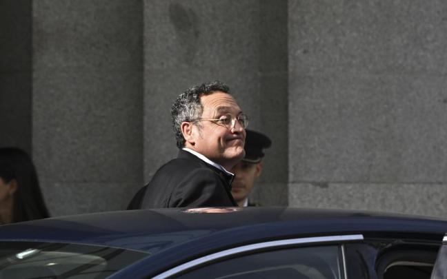 El fiscal general del Estado, Álvaro García Ortiz a su llegada este viernes al Tribunal Supremo