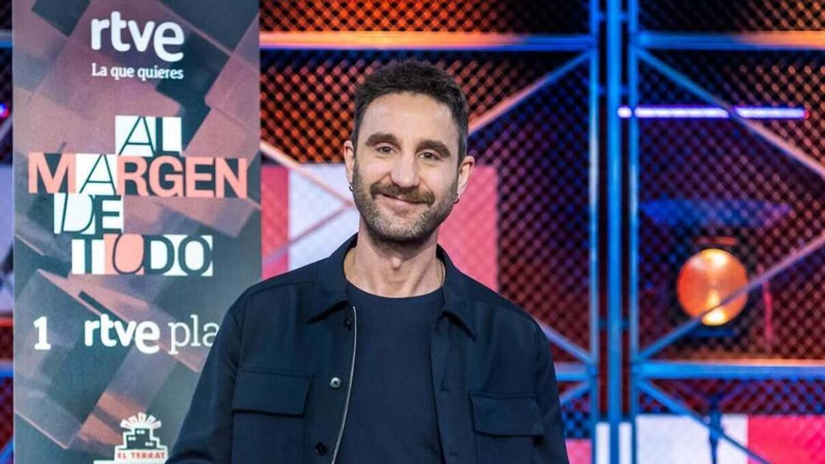 Dani Rovira, presentador de 'Al margen de todo' de TVE