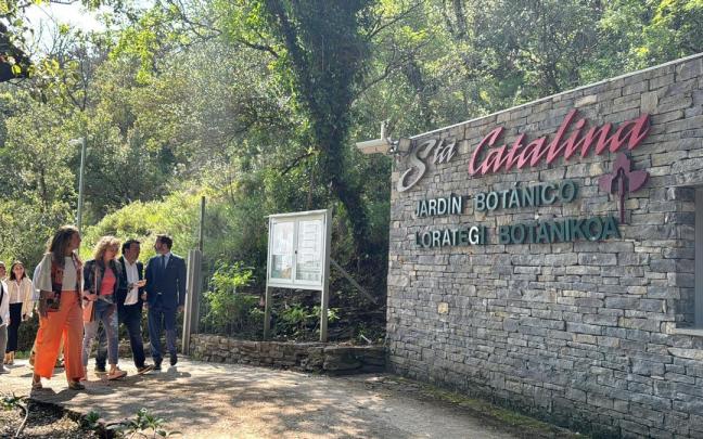 Entrada a Jardín Botánico de Santa Catalina en Trespuentes
