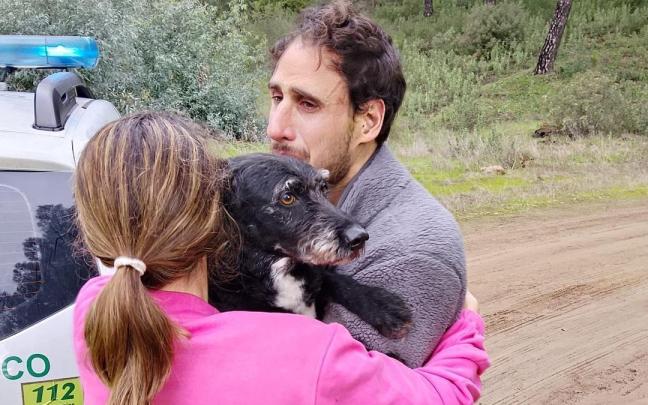 Boro ha sido rescatado en la zona del accidente en Adamuz.