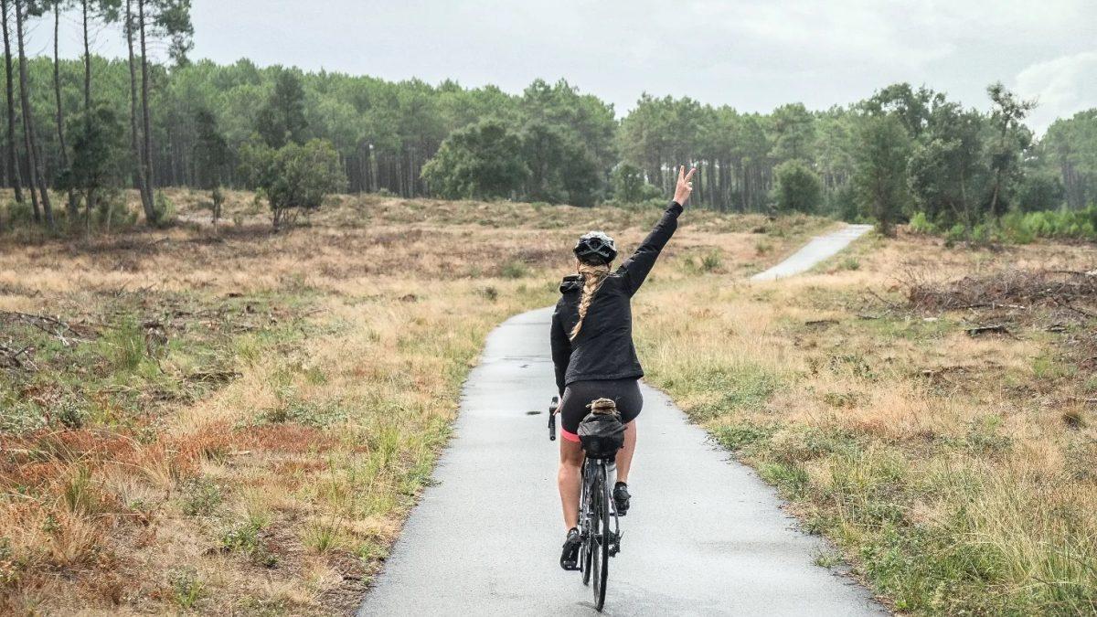 El terreno llano hace que la bicicleta sea muy utilizada para trasladarse y la Velodyssée es el mejor ejemplo.