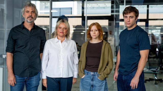 Álvaro Brechner, Mari Mar Blanco, Laia Manzanares y Pol Monen.