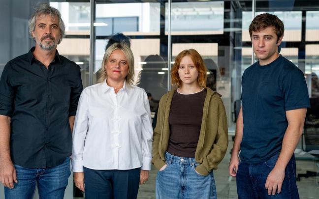 Álvaro Brechner, Mari Mar Blanco, Laia Manzanares y Pol Monen.