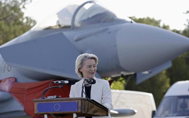 La presidenta de la Comisión Europea, Ursula Von der Leyen