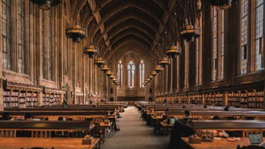 La biblioteca Suzzallo Library, en Seattle, EEUU