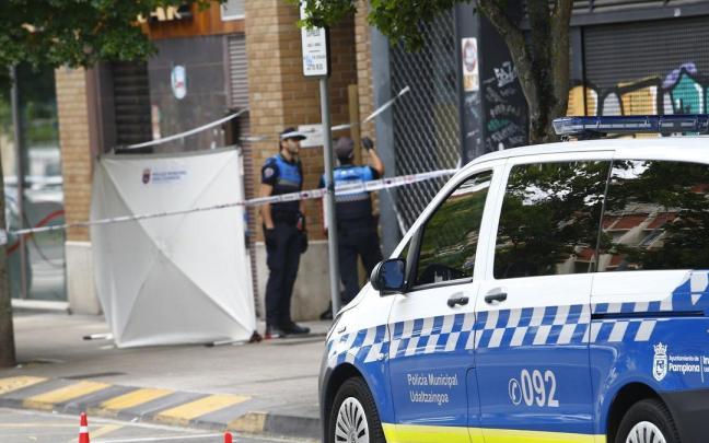 Imagen del lugar del apuñalamiento.