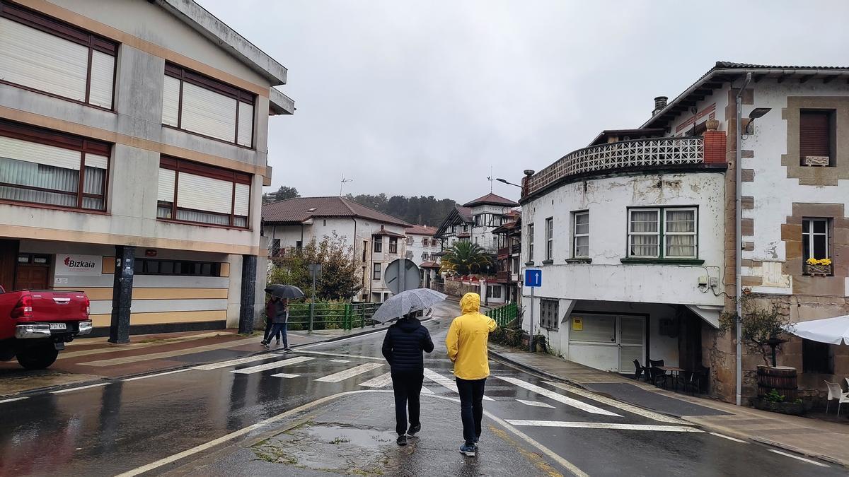 Lluvia en Karrantza