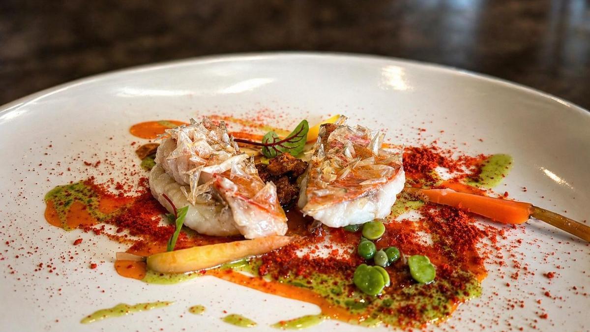 Salmonete, un plato que combina intensidad y precisión.