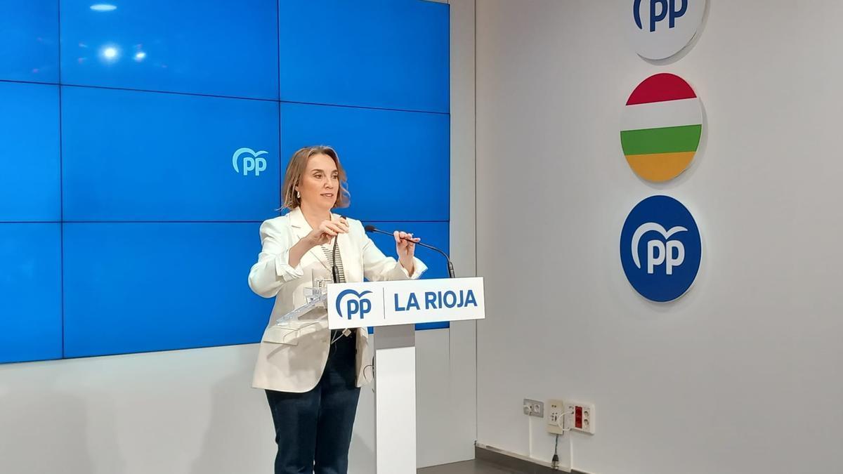 Cuca Gamarra, secretaria general del PP