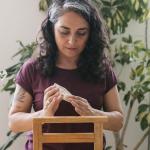 Agurtzane Tejada, maestra jabonera y cerista.