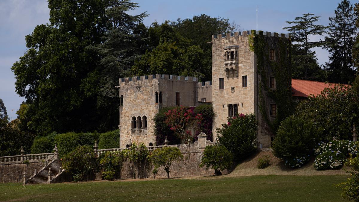 Fachada del Pazo de Meirás.