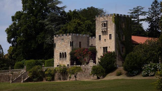 Fachada del Pazo de Meirás.