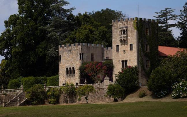 Fachada del Pazo de Meirás.