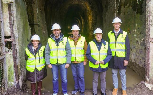 Visita institucional a las obras del bidegorri.
