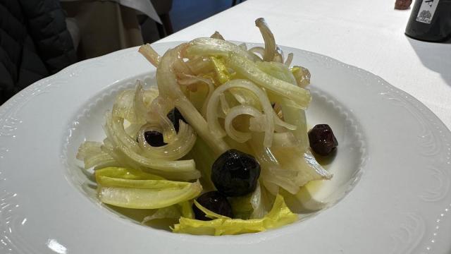 Ensalada de cardo rojo, del restaurante Topero.