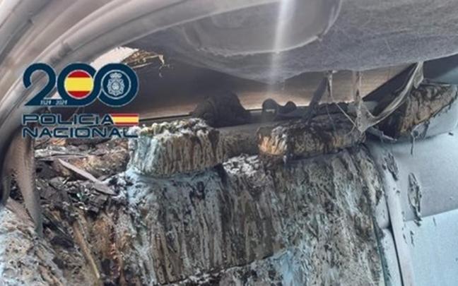 Estado en el que quedó el vehículo.