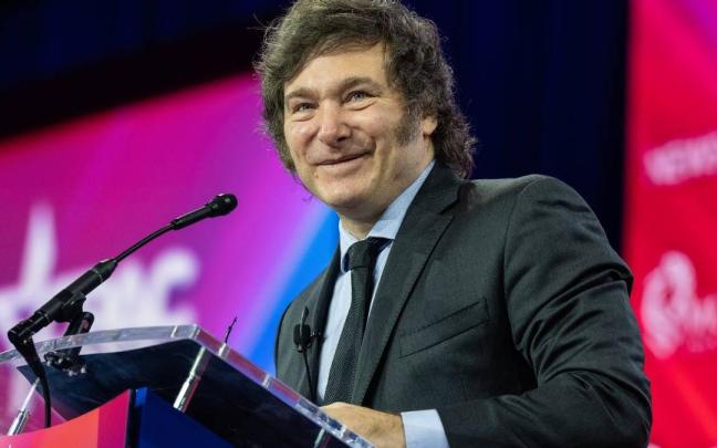 El presidente argentino Javier Milei.