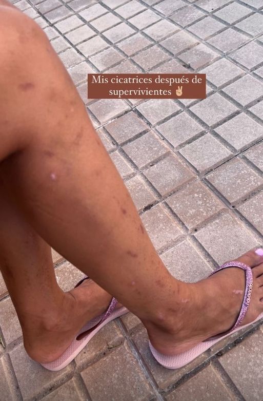 La imagen que Adara ha compartido con sus seguidores.