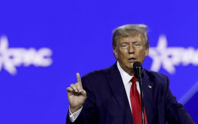 Donald Trump interviene en la conferencia CPAC Donald Trump interviene en la conferencia CPAC
