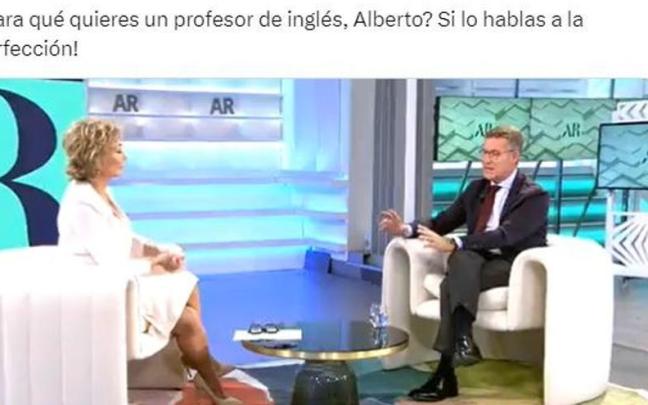 Uno de los usuarios de X prueba HeyGen en Feijóo