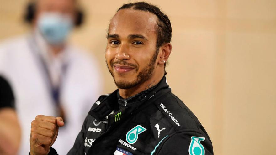 El piloto Lewis Hamilton.
