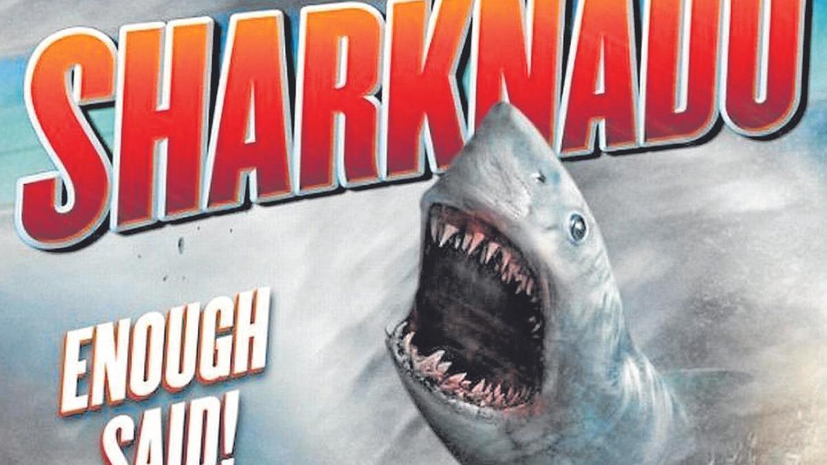 Cartel de 'Sharknado'.