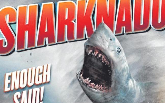 Cartel de 'Sharknado'.