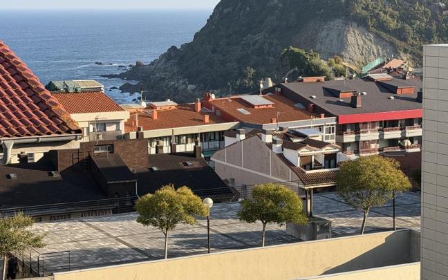 Zona en la que se construirán las 20 VPO de alquiler en Getaria.