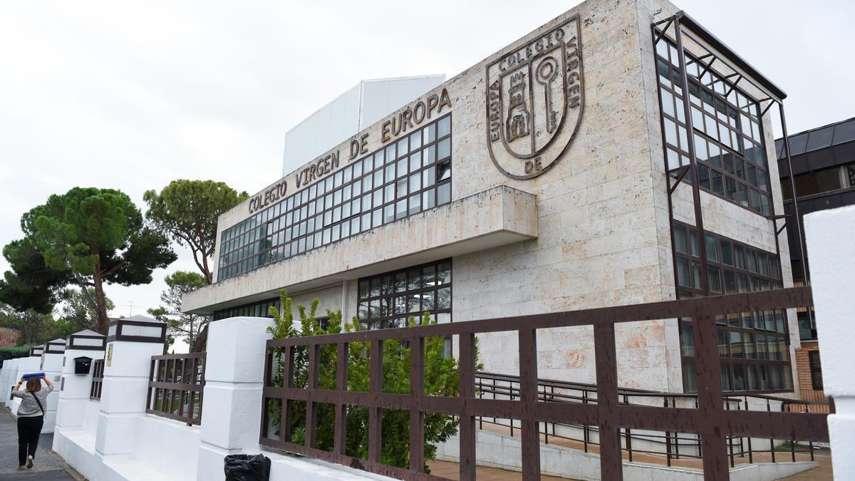 El colegio Virgen de Europa, en Boadilla del Monte.