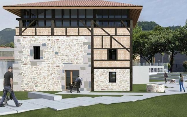 Infografía del proyecto de la casa torre. Infografía del proyecto de la casa torre.