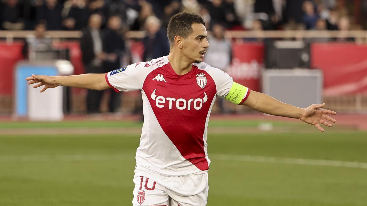 Ben Yedder durante un partido con el AS Mónaco, su equipo actual.