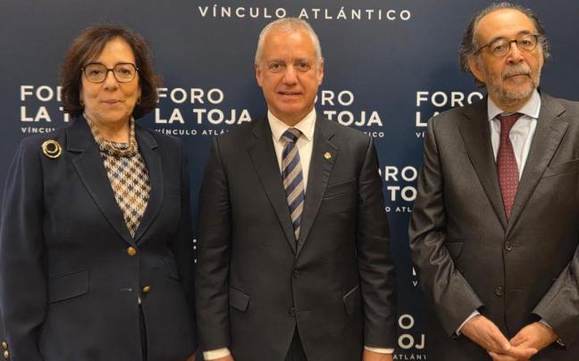 El lehendakari ohia, Iñigo Urkullu, en el Foro La Toja-Vínculo Atlántico, celebrado los días 28 y 29 de abril, en Lisboa