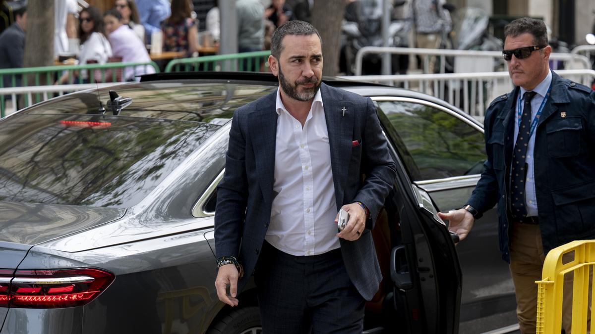 El empresario Víctor de Aldama, a su llegada al Tribunal Supremo.