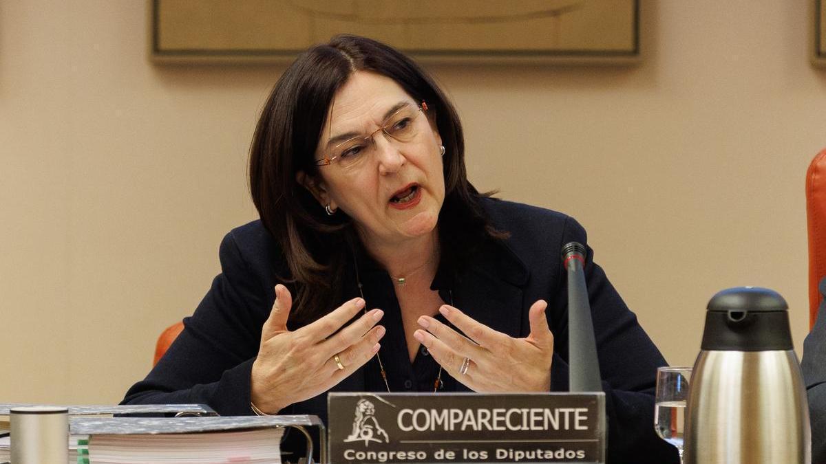 La presidenta de la Comisión Nacional de los Mercados y la Competencia, Cani Fernández.