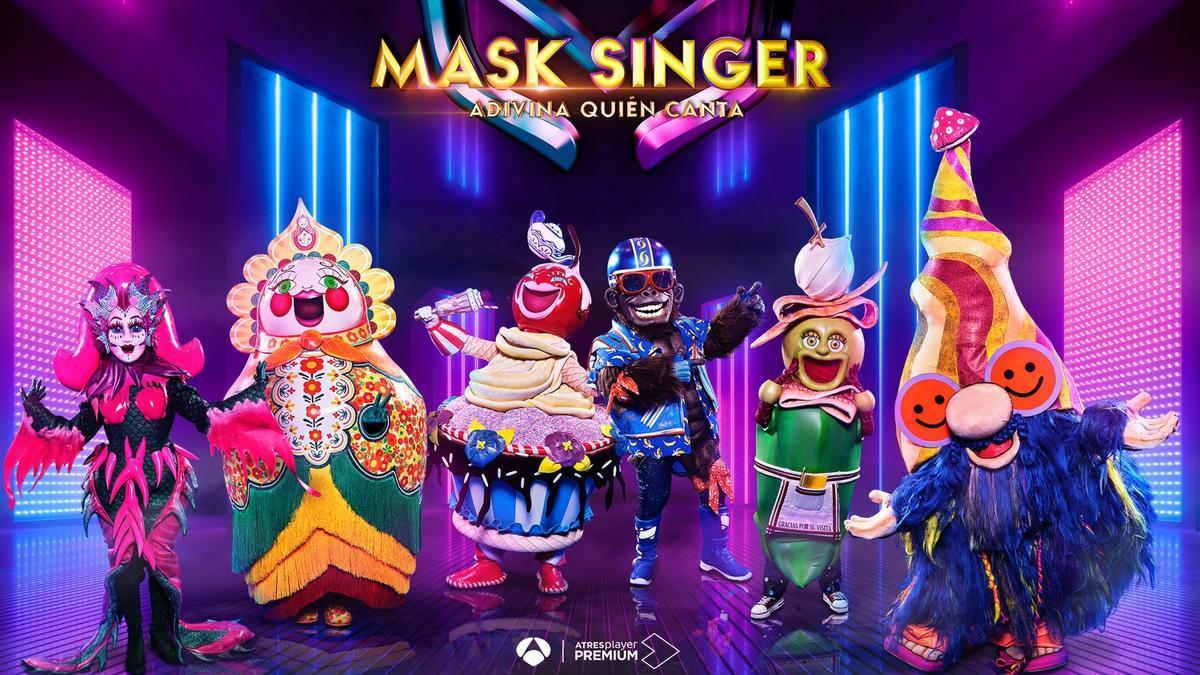 Seis de las nuevas máscaras de ‘Mask Singer: adivina quién canta’.