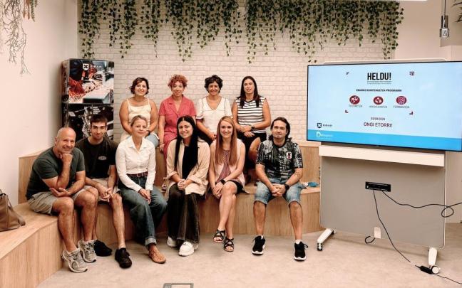 Presentación de los proyecto seleccionados en el programa de apoyo al emprendizaje Heldu!