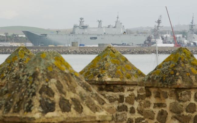 Imagen de la base militar de Rota tras la negativa de Sánchez a cederlas para apoyo a las operaciones contra Irán.