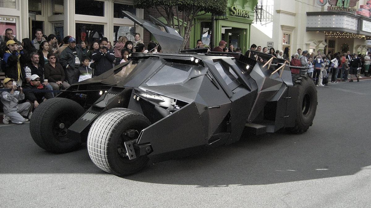 El Batmóvil de la película 'Batman Begins'.